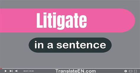 litigata in inglese|litigate .